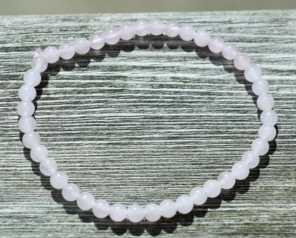 Rose Quartz Beaded Bracelet - Image 2