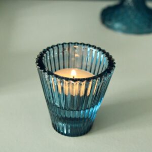 Flip Dinner / Tealight Candle Holder – Royal Blue