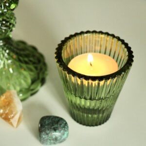 Flip Dinner / Tealight Candle Holder – Garden Jade