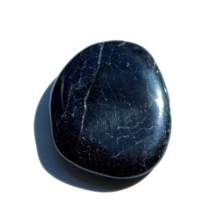 Black Tourmaline Smooth Palm Stone