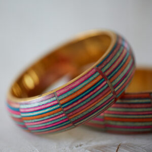 DHARI MULTICOLOURED PAPRI WOOD BANGLE